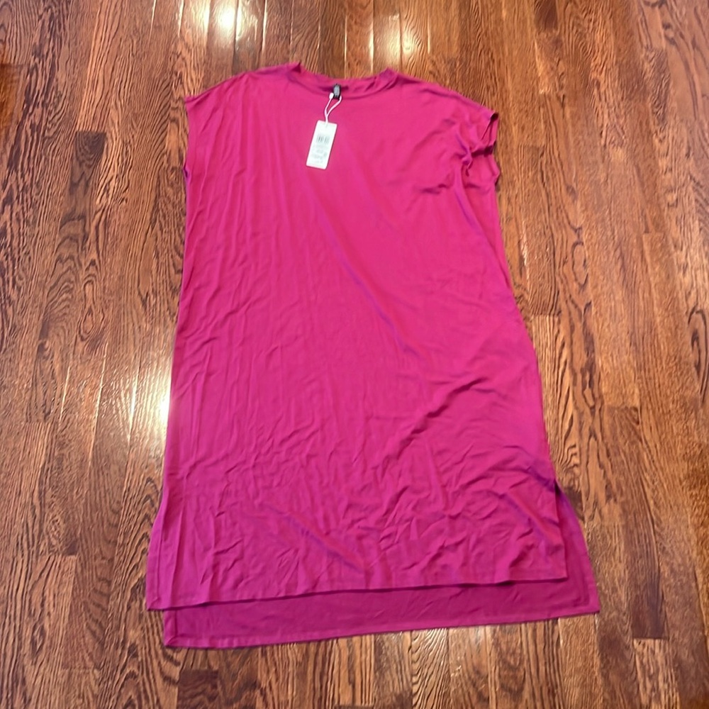 NWt Eileen Fisher deep pink dress